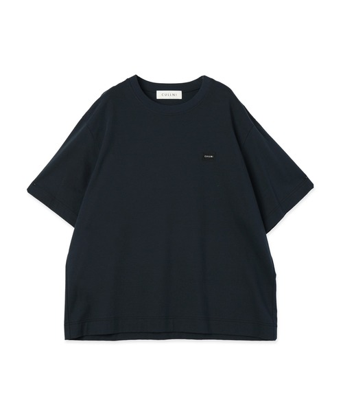 CULLNI（クルニ）の「CULLNI Embroidery Patch Short Sleeve Pullover（Tシャツ/カットソー・メンズ・ワインレッド/ダークブラウン/ホワイト/ブラック/ネイビー/グレー・2/1/0）」の20枚目の写真