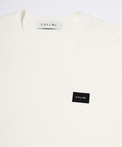 CULLNI（クルニ）の「CULLNI Embroidery Patch Short Sleeve Pullover（Tシャツ/カットソー・メンズ・ワインレッド/ダークブラウン/ホワイト/ブラック/ネイビー/グレー・2/1/0）」の9枚目の写真
