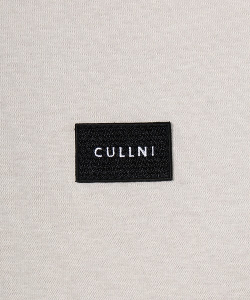 CULLNI（クルニ）の「CULLNI Embroidery Patch Short Sleeve Pullover（Tシャツ/カットソー・メンズ・ワインレッド/ダークブラウン/ホワイト/ブラック/ネイビー/グレー・2/1/0）」の13枚目の写真
