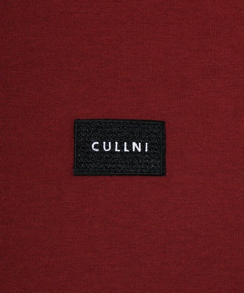 CULLNI（クルニ）の「CULLNI Embroidery Patch Short Sleeve Pullover（Tシャツ/カットソー・メンズ・ワインレッド/ダークブラウン/ホワイト/ブラック/ネイビー/グレー・2/1/0）」の16枚目の写真