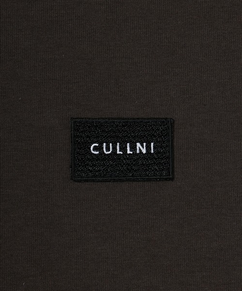 CULLNI（クルニ）の「CULLNI Embroidery Patch Short Sleeve Pullover（Tシャツ/カットソー・メンズ・ワインレッド/ダークブラウン/ホワイト/ブラック/ネイビー/グレー・2/1/0）」の19枚目の写真