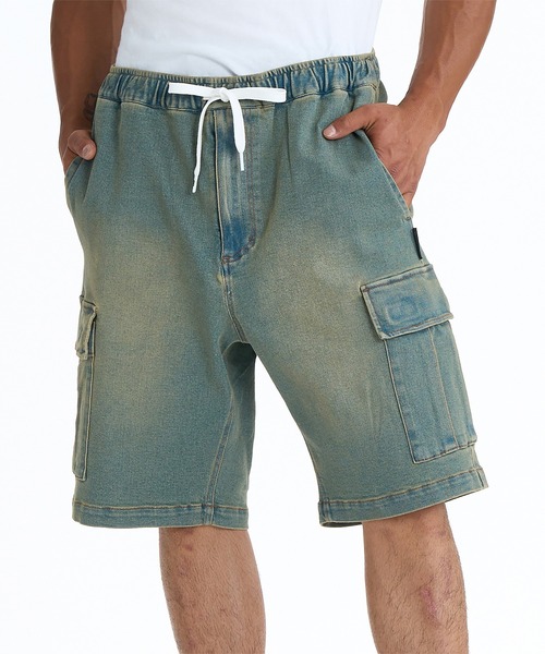 DC（ディーシー）の「DC/ディーシー ショーツ 26 WIDE CARGO SHORT DWS261016（その他パンツ・メンズ・インディゴブルー/ライトブラック/ライトインディゴブルー/ブラック・XL/M/L）」の3枚目の写真