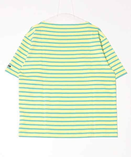 HELLY HANSEN(ヘリーハンセン)の「【HELLY HANSEN】S/S HH Marine Border Boat Neck Tee(Tシャツ/カットソー・メンズ・アイボリー/ライム/ホワイト・MEDIUM/LARGE/X-LARGE)」の5枚目の写真