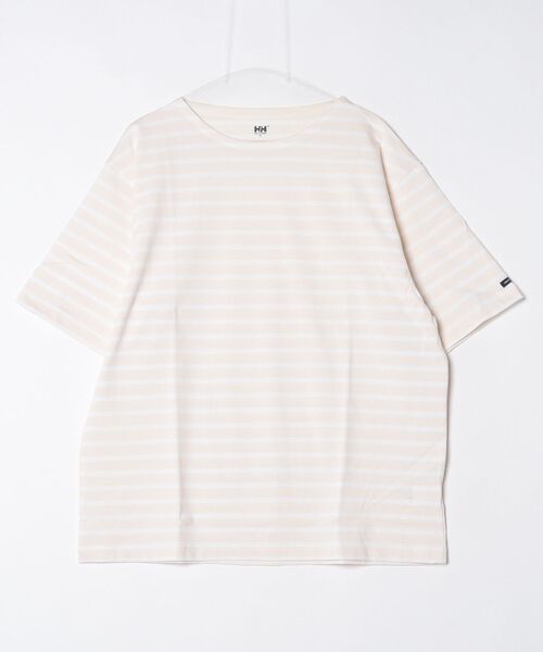 HELLY HANSEN(ヘリーハンセン)の「【HELLY HANSEN】S/S HH Marine Border Boat Neck Tee(Tシャツ/カットソー・メンズ・アイボリー/ライム/ホワイト・MEDIUM/LARGE/X-LARGE)」の6枚目の写真