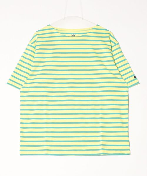 HELLY HANSEN(ヘリーハンセン)の「【HELLY HANSEN】S/S HH Marine Border Boat Neck Tee(Tシャツ/カットソー・メンズ・アイボリー/ライム/ホワイト・MEDIUM/LARGE/X-LARGE)」の7枚目の写真