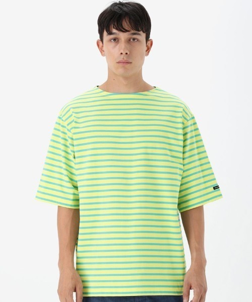HELLY HANSEN(ヘリーハンセン)の「【HELLY HANSEN】S/S HH Marine Border Boat Neck Tee(Tシャツ/カットソー・メンズ・アイボリー/ライム/ホワイト・MEDIUM/LARGE/X-LARGE)」の11枚目の写真