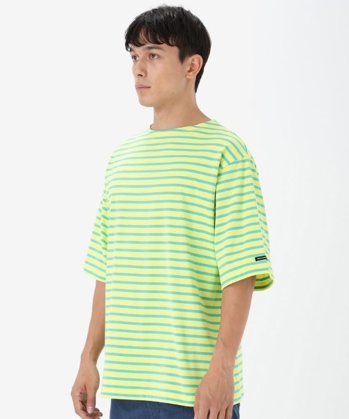 HELLY HANSEN(ヘリーハンセン)の「【HELLY HANSEN】S/S HH Marine Border Boat Neck Tee(Tシャツ/カットソー・メンズ・アイボリー/ライム/ホワイト・MEDIUM/LARGE/X-LARGE)」の12枚目の写真