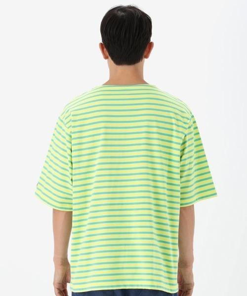 HELLY HANSEN(ヘリーハンセン)の「【HELLY HANSEN】S/S HH Marine Border Boat Neck Tee(Tシャツ/カットソー・メンズ・アイボリー/ライム/ホワイト・MEDIUM/LARGE/X-LARGE)」の13枚目の写真