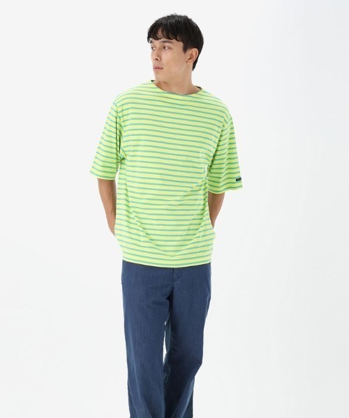 HELLY HANSEN(ヘリーハンセン)の「【HELLY HANSEN】S/S HH Marine Border Boat Neck Tee(Tシャツ/カットソー・メンズ・アイボリー/ライム/ホワイト・MEDIUM/LARGE/X-LARGE)」の14枚目の写真