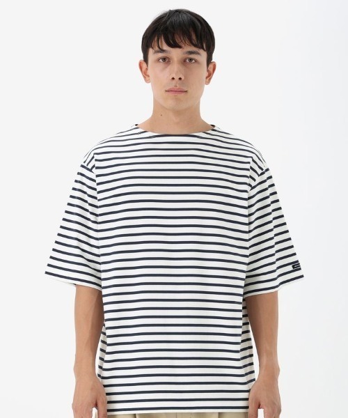 HELLY HANSEN(ヘリーハンセン)の「【HELLY HANSEN】S/S HH Marine Border Boat Neck Tee(Tシャツ/カットソー・メンズ・アイボリー/ライム/ホワイト・MEDIUM/LARGE/X-LARGE)」の9枚目の写真