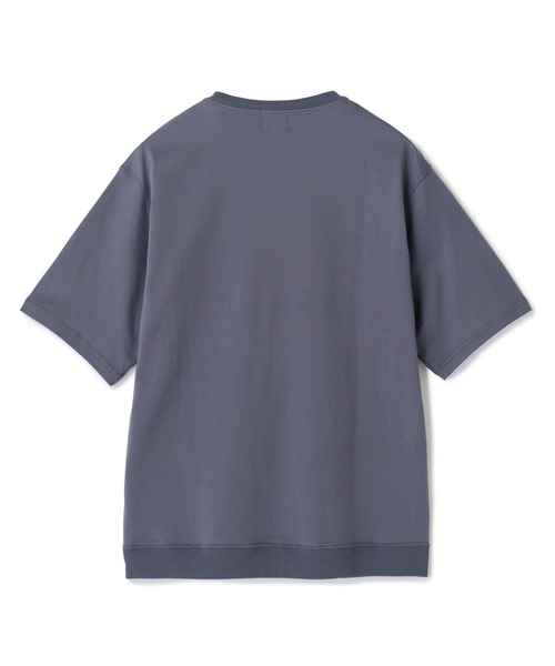 MEN'S BIGI（メンズビギ）の「スビンプラチナム スムースTシャツ（Tシャツ/カットソー・メンズ・チャコールグレー/ホワイト/ブラック・02/03）」の10枚目の写真