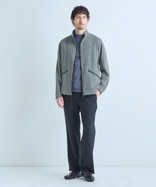 MEN'S BIGI（メンズビギ）の「スビンプラチナム スムースTシャツ（Tシャツ/カットソー・メンズ・チャコールグレー/ホワイト/ブラック・02/03）」の21枚目の写真