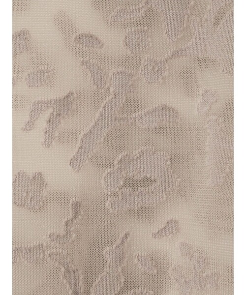 mizuiroind（ミズイロインド）の「mizuiro ind メッシュ刺繍クルーカーディガン（カーディガン/ボレロ・レディース・アイボリー/ネイビー/ベージュ・FREE）」の6枚目の写真