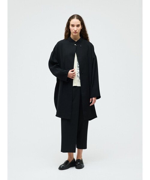 mizuiroind（ミズイロインド）の「mizuiro ind メッシュ刺繍クルーカーディガン（カーディガン/ボレロ・レディース・アイボリー/ネイビー/ベージュ・FREE）」の15枚目の写真