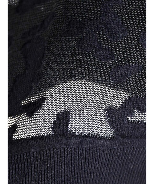 mizuiroind（ミズイロインド）の「mizuiro ind メッシュ刺繍クルーカーディガン（カーディガン/ボレロ・レディース・アイボリー/ネイビー/ベージュ・FREE）」の21枚目の写真