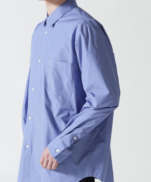 ATON（エイトン）の「ATON (エイトン)SUVIN BROAD | STANDARD SHIRT（シャツ/ブラウス・メンズ・その他18/ホワイト/ネイビー・2/4/6）」の19枚目の写真
