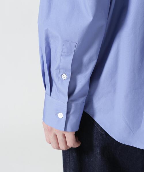 ATON（エイトン）の「ATON (エイトン)SUVIN BROAD | STANDARD SHIRT（シャツ/ブラウス・メンズ・その他18/ホワイト/ネイビー・2/4/6）」の17枚目の写真