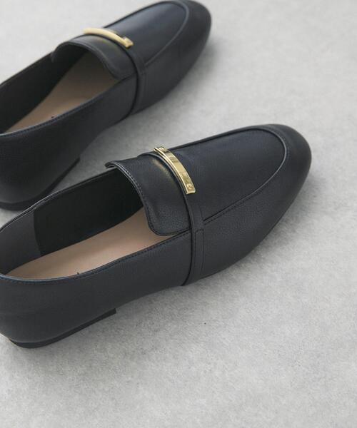 URBAN RESEARCH DOORS（アーバンリサーチドアーズ）の「ストラップローファー（ローファー・レディース・ベージュ/ブラック・38/37/36）」の6枚目の写真