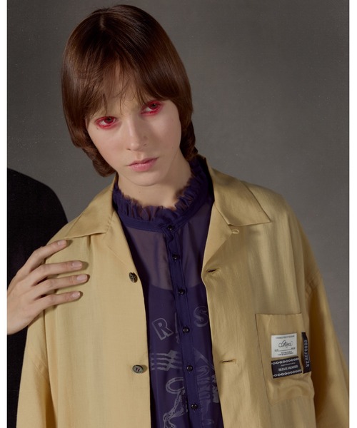 UNDERCOVER(アンダーカバー)の「UC1F8402(シャツ/ブラウス・レディース・ホワイト/ブラック/イエロー系その他・2/3/1)」の4枚目の写真