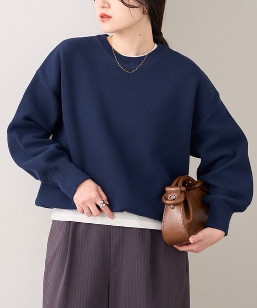 CIAOPANIC TYPY(チャオパニックティピー)の「【WEB限定】エアリーコンフォートプルオーバーニット(ニット/セーター・レディース・ホワイト/ライトグレー/ピンク/レッド/ネイビー/チャコールグレー/サックスブルー/イエロー系その他・ONE SIZE)」の5枚目の写真