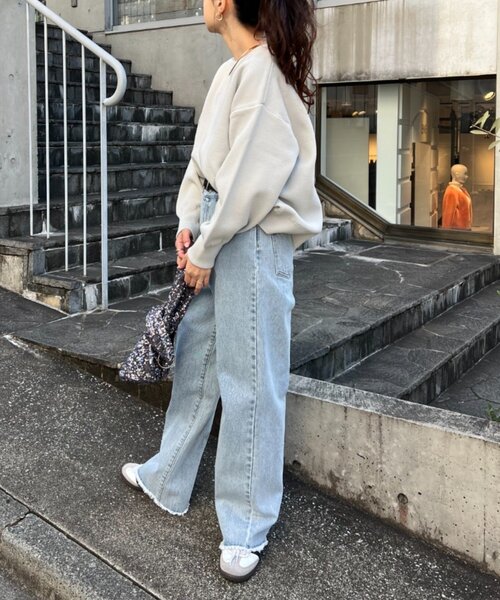 CIAOPANIC TYPY(チャオパニックティピー)の「【WEB限定】エアリーコンフォートプルオーバーニット(ニット/セーター・レディース・ホワイト/ライトグレー/ピンク/レッド/ネイビー/チャコールグレー/サックスブルー/イエロー系その他・ONE SIZE)」の11枚目の写真