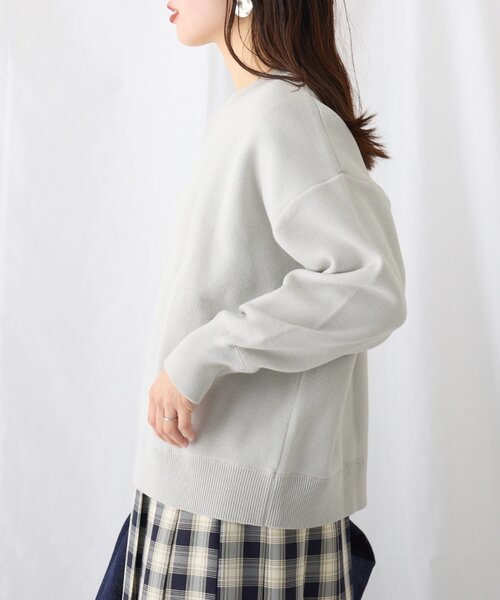 CIAOPANIC TYPY(チャオパニックティピー)の「【WEB限定】エアリーコンフォートプルオーバーニット(ニット/セーター・レディース・ホワイト/ライトグレー/ピンク/レッド/ネイビー/チャコールグレー/サックスブルー/イエロー系その他・ONE SIZE)」の13枚目の写真