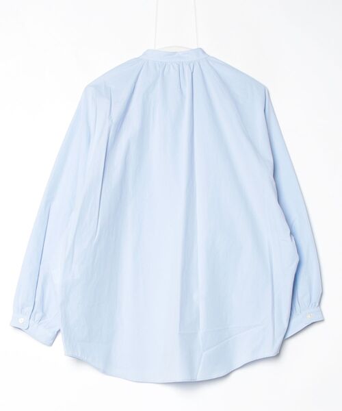 ORCIVAL（オーシバル）の「ORCIVAL/オーシバル　ラグランブラウス　RAGLAN BLOUSE　OR-B0320 OTD（シャツ/ブラウス・レディース・サックスブルー/アイボリー・1）」の3枚目の写真