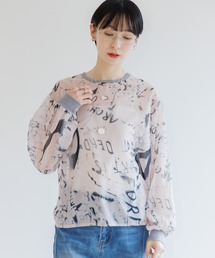 Paradise Picnic | TRANOI. watercolorプルオーバーブラウス(シャツ/ブラウス)