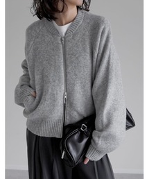 Re:EDIT（リエディ）の「ダブルジップニットブルゾン（ブルゾン）」