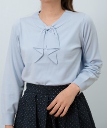 STRAWBERRY-FIELDS | コンフォートイネス_リボンタイニット(ニット/セーター)