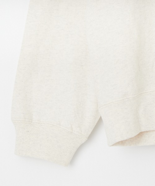 GYMPHLEX（ジムフレックス）の「【WEB限定】[GYMPHLEX/ジムフレックス] ワンポイント刺繍ロゴ ロングスリーブTシャツ（Tシャツ/カットソー・レディース・ネイビー/オフホワイト/キナリ/ライトグリーン・L/M）」の9枚目の写真