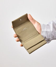 And A（アンドエー）の「SLOW スロウ / goat compact mini wallet- JULLIEN社マドラスゴートレザーミニウォレット 小さい財布 / 333S148S（財布）」