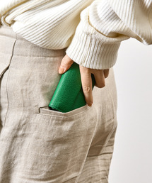 SLOW（スロウ）の「SLOW スロウ / goat compact mini wallet- JULLIEN社マドラスゴートレザーミニウォレット 小さい財布 / 333S148S（財布）」