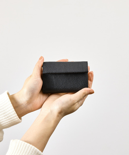 SLOW(スロウ)の「SLOW スロウ / goat compact mini wallet- JULLIEN社マドラスゴートレザーミニウォレット 小さい財布 / 333S148S(財布・メンズ・ブラック/ブルー/グレー/グリーン/ベージュ/イエロー・FREE)」の7枚目の写真