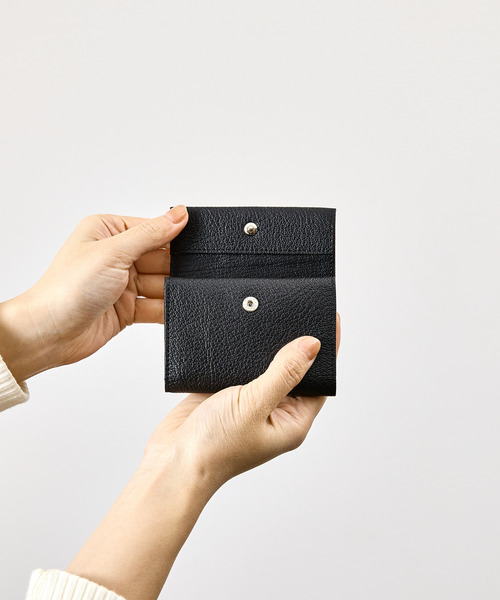 SLOW(スロウ)の「SLOW スロウ / goat compact mini wallet- JULLIEN社マドラスゴートレザーミニウォレット 小さい財布 / 333S148S(財布・メンズ・ブラック/ブルー/グレー/グリーン/ベージュ/イエロー・FREE)」の8枚目の写真