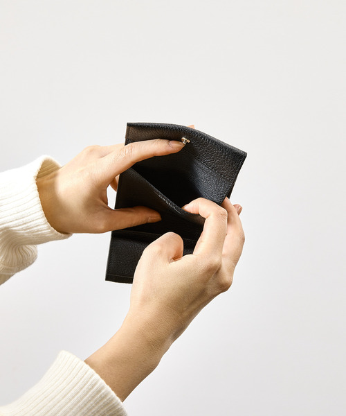 SLOW(スロウ)の「SLOW スロウ / goat compact mini wallet- JULLIEN社マドラスゴートレザーミニウォレット 小さい財布 / 333S148S(財布・メンズ・ブラック/ブルー/グレー/グリーン/ベージュ/イエロー・FREE)」の12枚目の写真