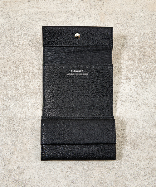 SLOW(スロウ)の「SLOW スロウ / goat compact mini wallet- JULLIEN社マドラスゴートレザーミニウォレット 小さい財布 / 333S148S(財布・メンズ・ブラック/ブルー/グレー/グリーン/ベージュ/イエロー・FREE)」の18枚目の写真
