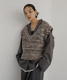 hellam（へラム）の「ニットベスト（ベスト）」