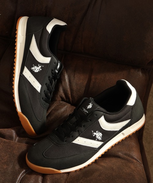 U.S. POLO ASSN.(ユーエスポロアッスン)の「【U.S. POLO ASSN./ユーエスポロアッスン】ワンポイント バイカラー Tトゥスニーカー MEN(スニーカー・メンズ・イエロー/ホワイト/ブルー/ブラック・27cm/25cm/25.5cm/26cm/26.5cm)」の16枚目の写真