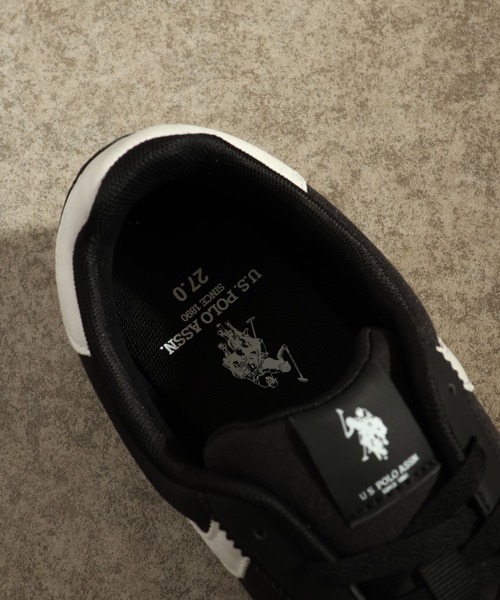 U.S. POLO ASSN.(ユーエスポロアッスン)の「【U.S. POLO ASSN./ユーエスポロアッスン】ワンポイント バイカラー Tトゥスニーカー MEN(スニーカー・メンズ・イエロー/ホワイト/ブルー/ブラック・27cm/25cm/25.5cm/26cm/26.5cm)」の22枚目の写真