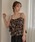 mideal�i�}�C�f�B�[���j�́uombre check double ribbon bustier / �I���u���`�F�b�N�_�u�����{���r�X�`�F�i�L���~�\�[���j�v�b�u���E��