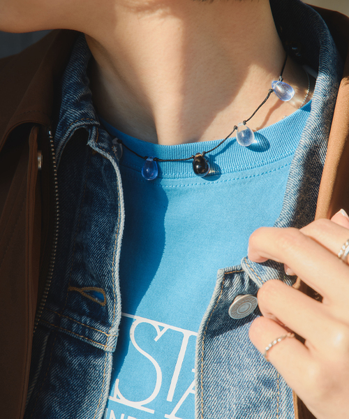 SLOBE IENA（スローブイエナ）の「sisi joia/シシジョイア SLOBE別注 NOUE ネックレス（ネックレス・レディース・その他/ピンク・FREE）」の6枚目の写真