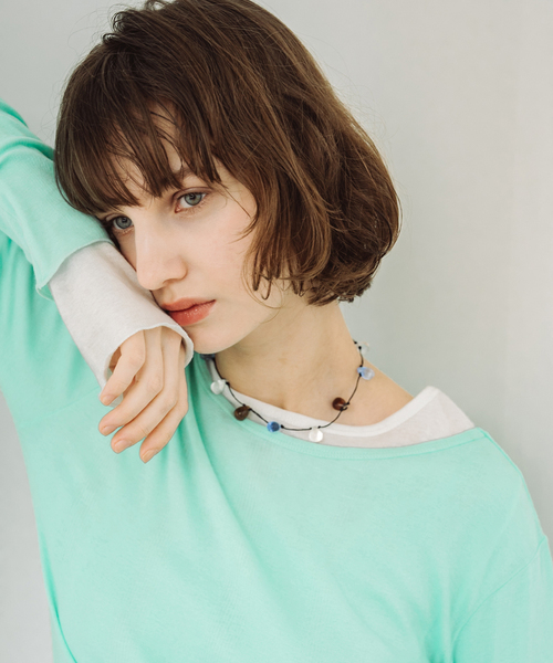 SLOBE IENA（スローブイエナ）の「sisi joia/シシジョイア SLOBE別注 NOUE ネックレス（ネックレス・レディース・その他/ピンク・FREE）」の7枚目の写真