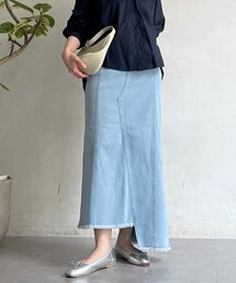 デニムタイトスカート