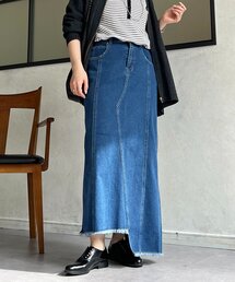 un dix cors | デニムタイトスカート(スカート)