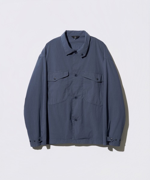 STONEMASTER（ストーンマスター ）の「STONE MASTER SHIRT｜ストーンマスターシャツ（シャツ/ブラウス・メンズ・ネイビー/チャコール/グレー/オリーブ・M/L/XL/S）」の4枚目の写真