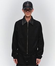 Jieda（ジエダ）の「LEATHER COLLAR SHORT JACKET（ブルゾン）」