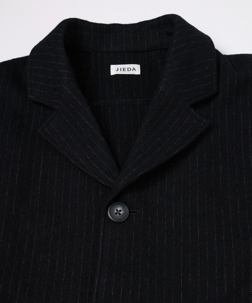 Jieda(ジエダ)の「LEATHER COLLAR SHORT JACKET(ブルゾン・メンズ・ブラック系/ブラウン系・2/1)」の14枚目の写真