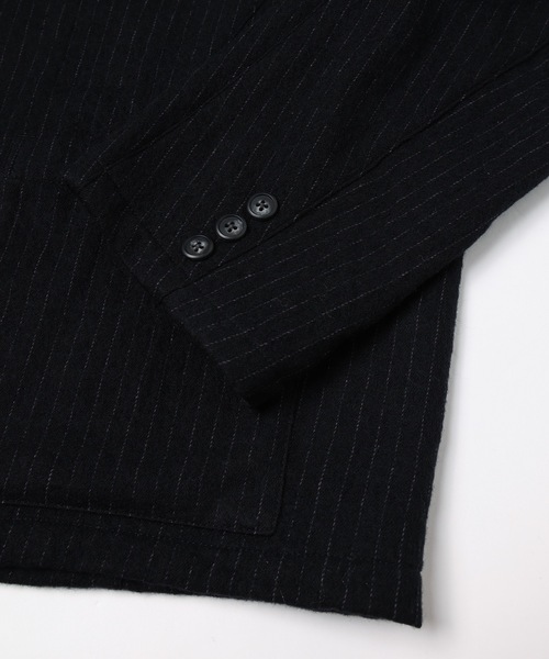 Jieda(ジエダ)の「LEATHER COLLAR SHORT JACKET(ブルゾン・メンズ・ブラック系/ブラウン系・2/1)」の15枚目の写真