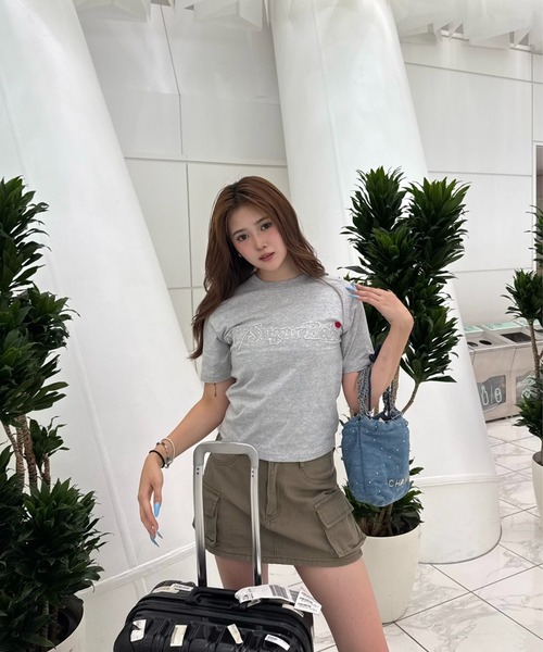 My sugar Babe（マイシュガーベイブ）の「msb wash applique set up（Tシャツ/カットソー・メンズ・ブラック/グレー/ブラウン/ブルー系・LARGE/MEDIUM/SMALL）」の5枚目の写真